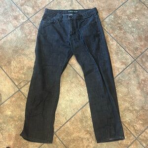 Express Blake loose fit boot cut jeans